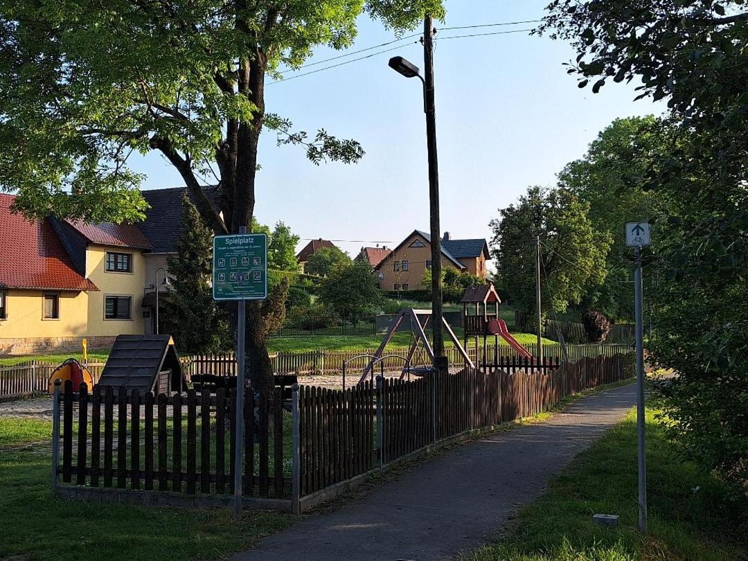 Ferienhaus Herztor Bad Bibra Buitenkant foto